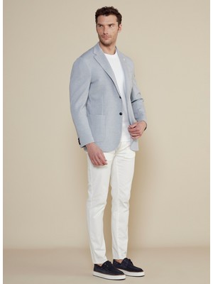 Brooks Brothers Regular Fit Mavi Erkek Ceket BBSS25MBL003
