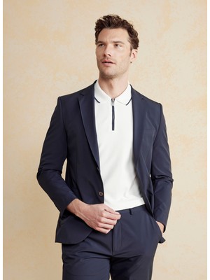 Brooks Brothers Slim Fit Lacivert Erkek Ceket BBSS25MBL013
