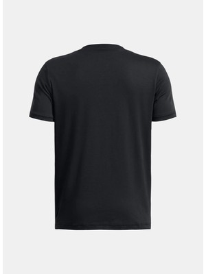 Under Armour Düz Siyah Erkek Çocuk T-Shirt 1390409-001-CURRY Trend Tee 1