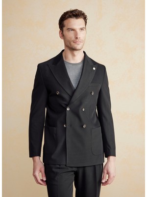 Brooks Brothers Slim Fit Siyah Erkek Ceket BBSS25MBL018