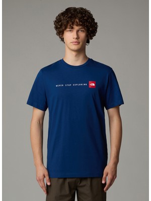 The North Face M Ss Never Stop Exploring Tee Erkek T-Shirt