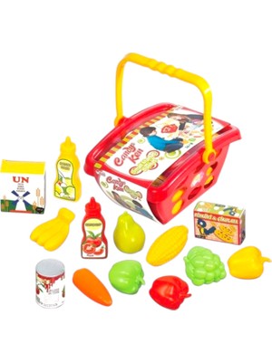 Laylay Toys Market Sepeti Anaokulu Piknik Sepeti