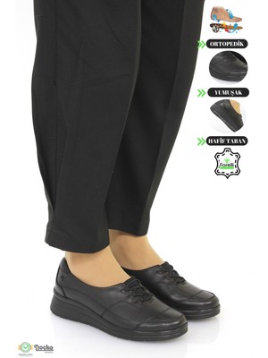 Kadın Tam Ortopedik Hakiki Deri Günlük Anne Ayakkabısı F24/CM21306Y