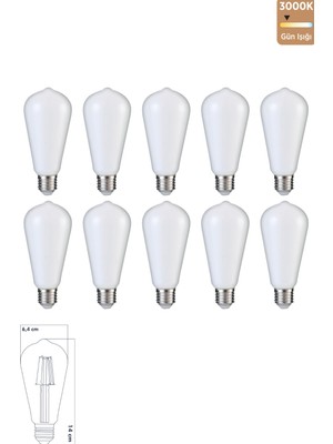 Heka LED Ampul 6W 3000K E27 Gün Işığı ERD-234