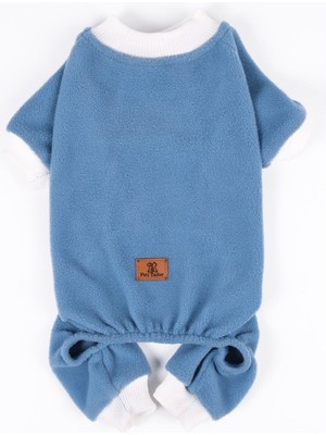 Peti Tailor Köpek Kıyafeti Polar Tulum Light Blue