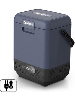 Coolist Clk12 12/24volt/ 220volt 12 Litre Taşınabilir Kompresörlü Oto Buzdolabı