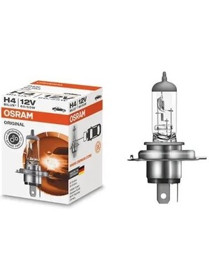OSRAM 12V H4 AMPUL 60/55W P43T STANDART GERMANY