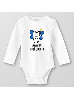 Ahoj  Organik Pamuk Erkek Bebek Dişi Çıktı Bebek Body Çıtçıtlı Zıbın Badi Uzun Kol