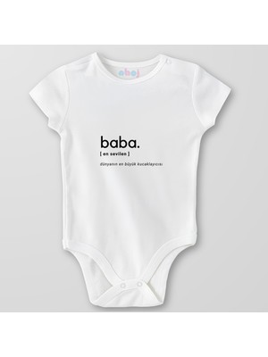 Ahoj  Organik Pamuk Baba En Sevilen Bebek Body Çıtçıtlı Zıbın Badi Kısa Kol