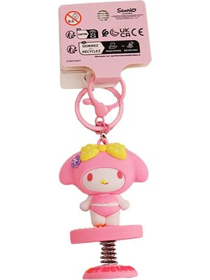 Sanrio Lisanslı Yaz Serisi Anahtarlık - My Melody