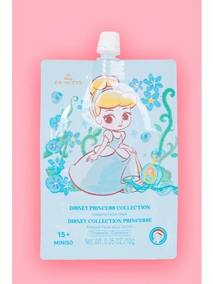 Miniso Disney Prenses Lisanslı Uyku Yüz Maskesi - Kül Kedisi