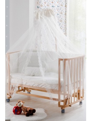 Babywho Oval Beşik Uyku Setli  70X130