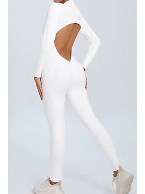BMD Dasha Jumpsuit Kadın Günlük Beyaz Renk L Beden Şık Tasarım Özellikleriyle