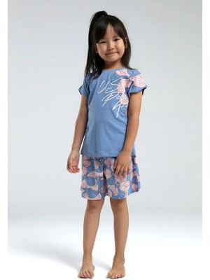 U.s Polo US2079-G Kız Şort Takım