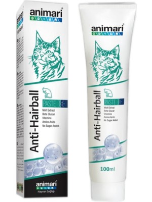 Animari Kedi Maltı Anti Hairball Tüy Topağı Önleyici 100 ml Doğal Lezzetli Formül
