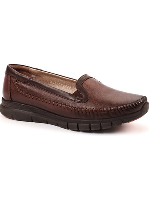 Forelli 29423 Laden Tam Ortopedik Hakiki Deri Kadın Günlük Ayakkabı