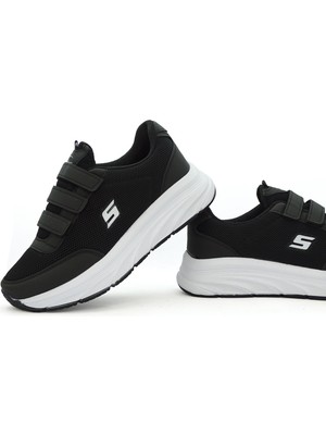 Letao Kadın Üç Cırtlı Kolay Giyim Sneaker Spor Ayakkabı