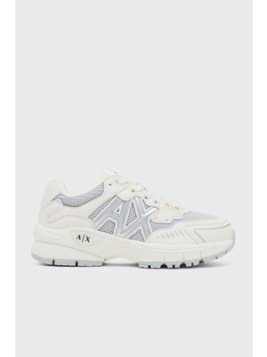 Armani Exchage Logolu Kalın Taban Sneaker Ayakkabı Bayan Ayakkabı XDX195 XV944 S137