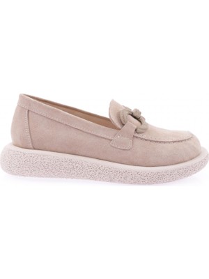 Dgn 1504 Kadin Aksesuarli Loafer Ayakkabi