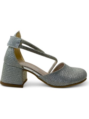 773 Kız Çocuk Topuklu Abiye Ayakkabı