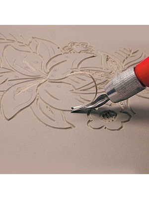 Tifoys ( 100 Adet ) Linol Tabaka Levha 2,5 mm A4 Boyutunda Linol Muşamba Gri