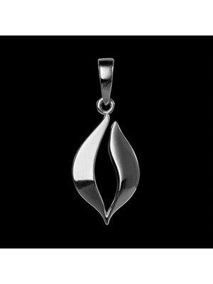 TabiTela 925 Ayar gümüş kolye lale   SM1456