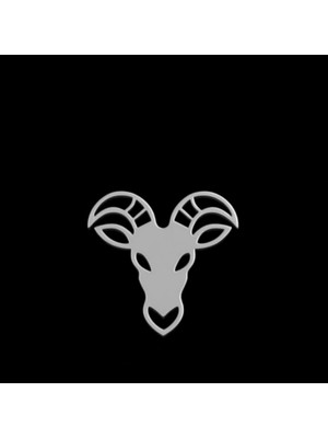 TabiTela 925 Ayar gümüş kolye keçi   SM2353