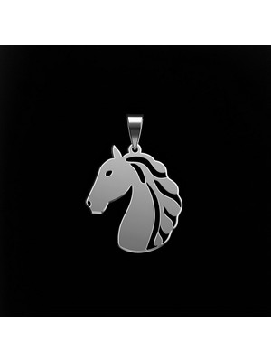 TabiTela 925 Ayar gümüş kolye at   SM1997