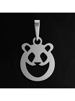 TabiTela 925 Ayar gümüş kolye panda   SM2252