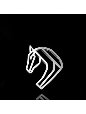 TabiTela 925 Ayar gümüş kolye at   SM2001