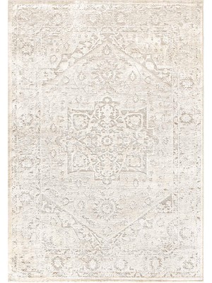 Paradise Krem Bej Halı Modern Dokuma Halı Yumuşak Oturma Odası Salon Çocuk Odası Mutfak Halısı M059A