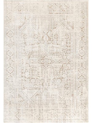 Paradise Krem Bej Halı Modern Dokuma Halı Yumuşak Oturma Odası Salon Çocuk Odası Mutfak Halısı M053A