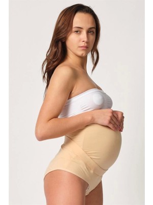 Miraxx Ten Emay 2825 Cotton Hamile Karın Destekleyici Slip Korse