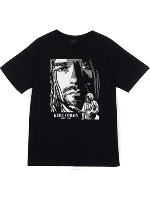 stonedfame Nirvana Baskılı T-Shirt