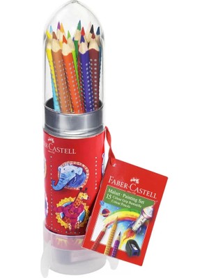 Faber-Castell Faber Castell Roket Grip Kuruboya Kalemi 15 Renk 112457