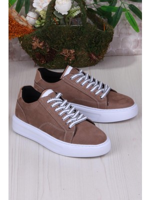 Fort 32539 Cnt Süet Suni Deri Kalın Taban Erkek Ayakkabı