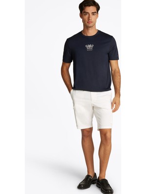 Tommy Hilfiger Mavi Erkek T-Shirt MW0MW38613DW5