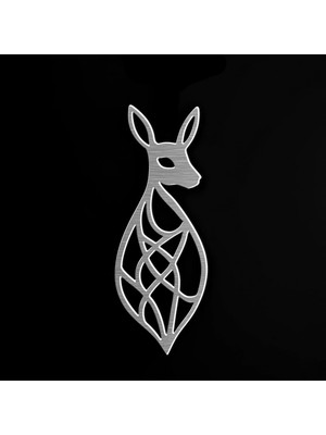 TabiTela 925 Ayar gümüş kolye kanguru   SM2208