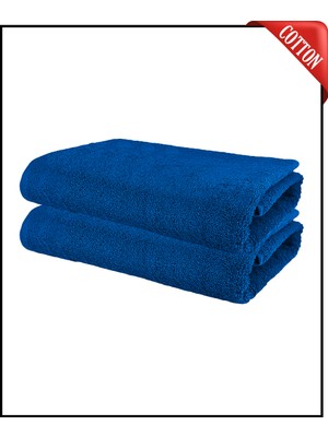 2 Adet Büyük Boy Pamuklu 50 x 90 cm , Fitness Havlusu , Spor Havlusu , Kuaför Havlusu