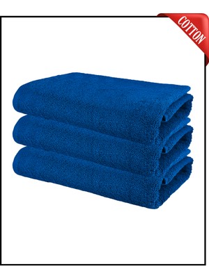 3 Adet Büyük Boy Pamuklu 50 x 90 cm , Fitness Havlusu , Spor Havlusu , Kuaför Havlusu