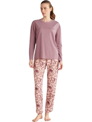Catherine's Kadın Pembe Pembe Pijama Takım 2626