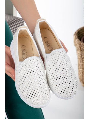 Slipcat Kadın Babet Rahat Anne Ayakkabı Günlük Ayakkabı Klasik Ayakkabı