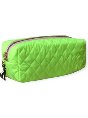 Cmk Neon Kapitone Lüks Kalem Çantası