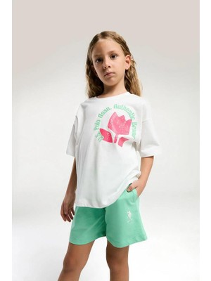 U.s Polo US2094-G Kız Şort Takım