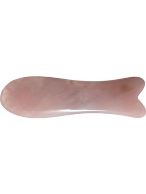 HD Marketim Gül Kuvars Gua Sha Yüz Vücut Masaj Aleti Doğal Taş Çakra