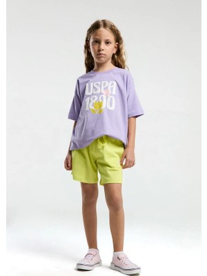 U.s Polo US2096-G Kız Şort Takım