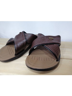 Yeni Sezon Çapraz Bağlı Rahat Taban Yazlık Erkek Terlik