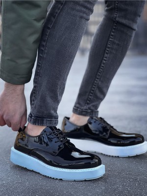 Bartiniavm CH001 Rbt Classic Lace Erkek Ayakkabı Sıyah