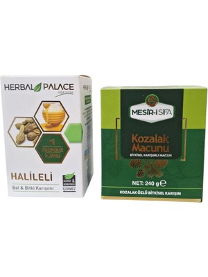 Herbal Palace Halileli Macun 230 gr & Çam Kozalağı Macunu 240 gr Ikili Macun Seti