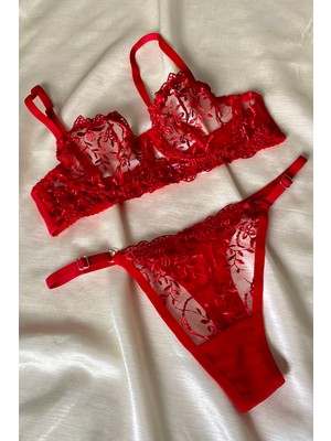 Çiçekli Bralet Takımı